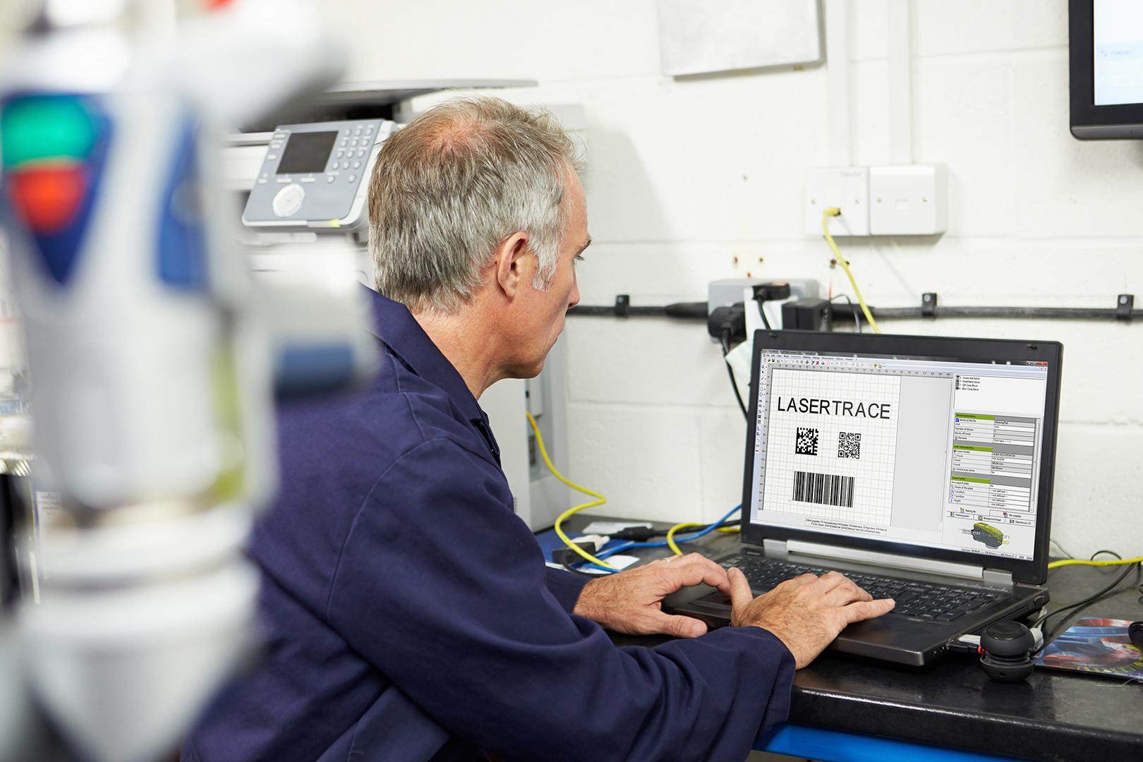 Lasertrace：刻宝打标机的驱动软件