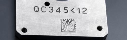 Identification marking of Datamatrix code