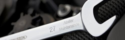 扳手上的永久激光打标