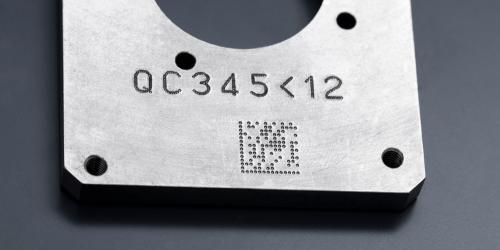Identification marking of Datamatrix code