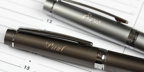 Personalized pen engraved