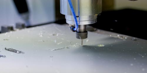Deep engraving with cnc metal engraving machine 