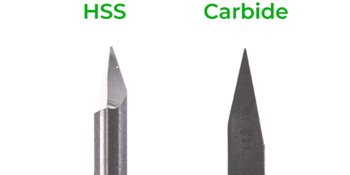 Engraving cutters - composition comparison