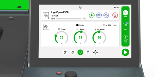 LightSpeed 300 features - Automatic air assist