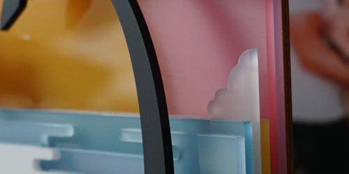 有机玻璃蚀刻：装饰性创意物品