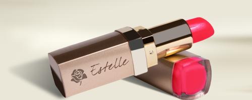 Lipstick engraving