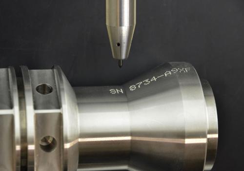 3D stylus of a dot peen marking machine 