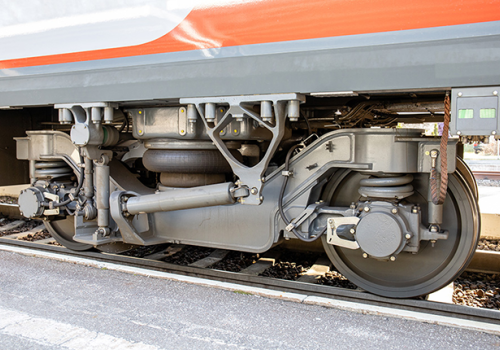 Railroad truck bogie wheel